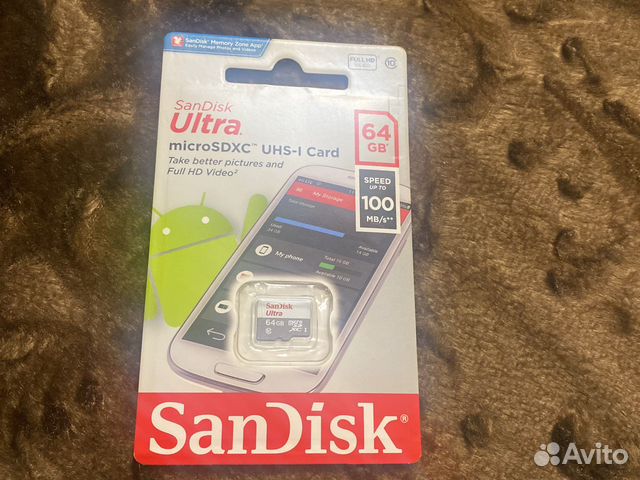 Карта памяти sandisk