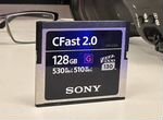 Флешка cf Sony 128 g