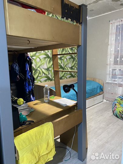 Детская кровать чердак