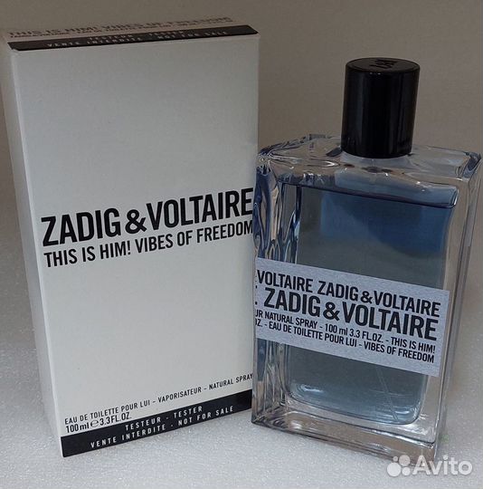 Zadig&voltaire This is him Vibes of freedom Туалет