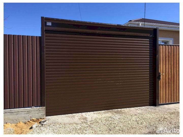 Ворота алютех роллетные