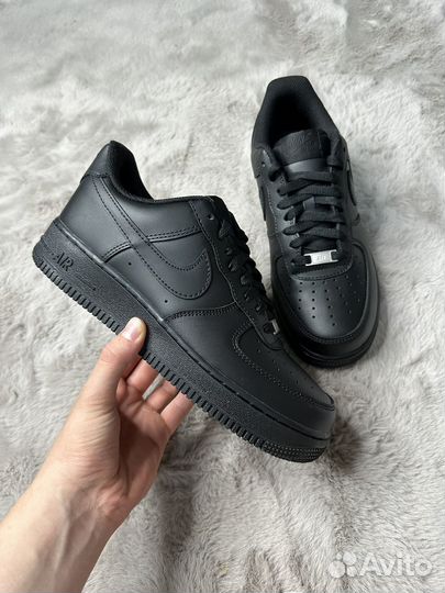 Nike Air Force 1 Black (Оригинал Legit)