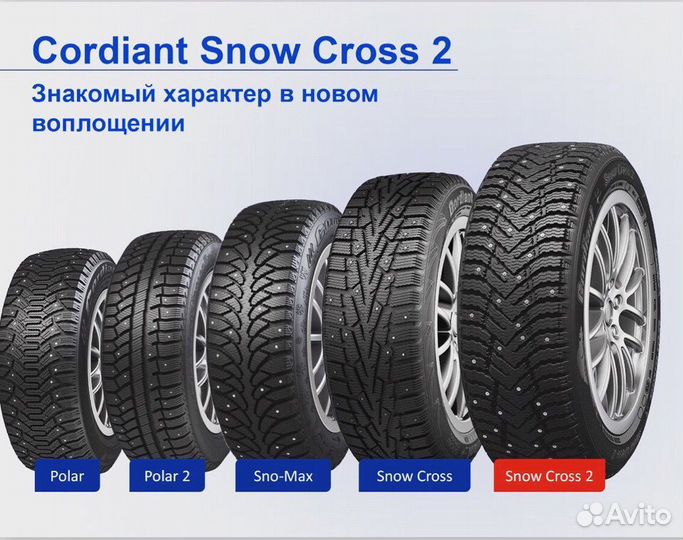 Cordiant Snow Cross 2 185/70 R14 92