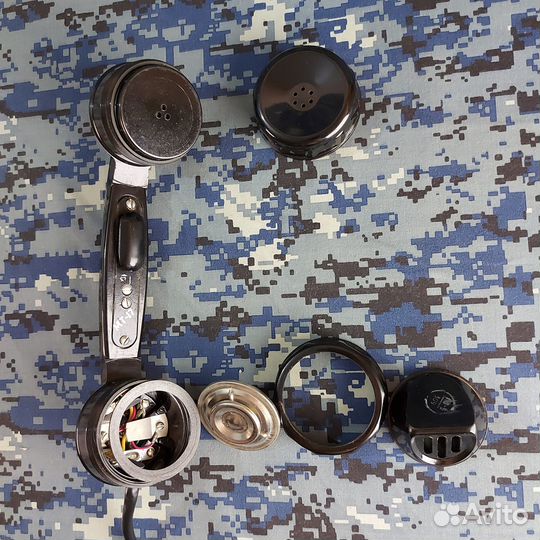 Переговорная трубка от советской радиостанции