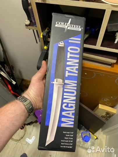 Cold steel. magnum tanto 2. San mai оригинал
