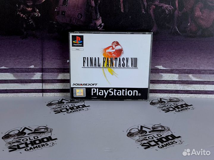 Диск Playstation 1 Final Fantasy viii