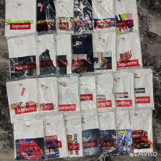 Футболка Supreme Tee Много моделей