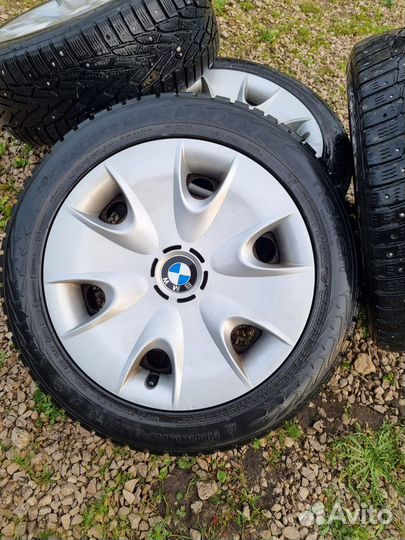 4 колеса bmw 1 R16 205/55 зимние Nokian 7