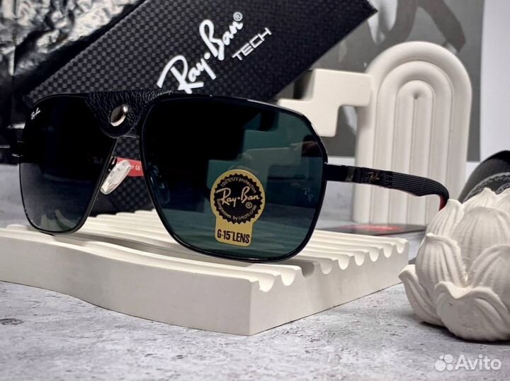 Очки Ray Ban Aviator черные