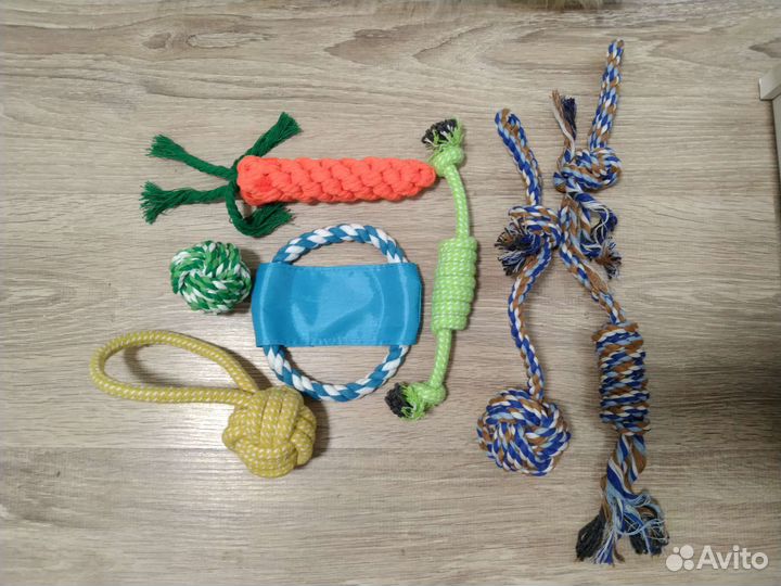 Игрушки для собак мелких и средних пород