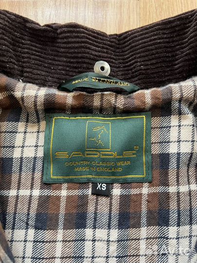 Куртка вощеная в стиле Barbour S/M