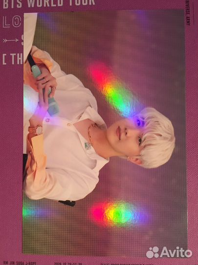 Официальные голографические открытки BTS sowoozoo