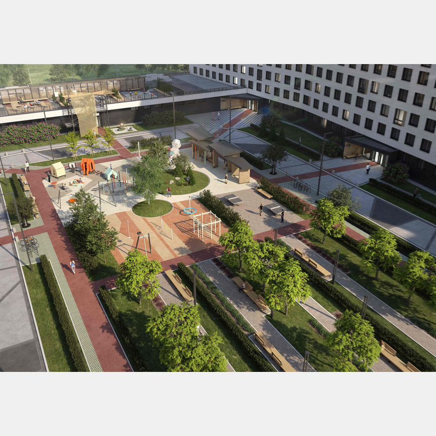 2-к. квартира, 61,6 м², 15/18 эт.