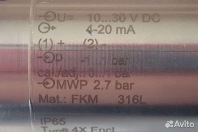 Преобразователь давления Endress+Hauser Cerabar P