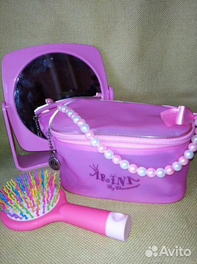 Набор косметический розовый