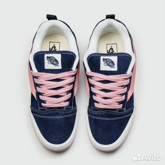 Кеды Vans Knu Skool Blue Pink Wmns (арт. 25563)