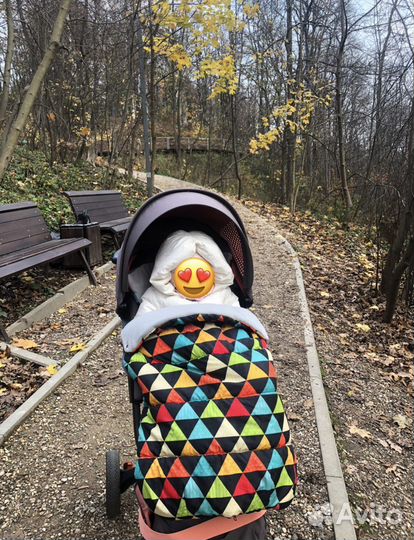 Конверт в коляску Twinz и муфта-варежки