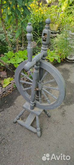 Прялка деревянная старинная