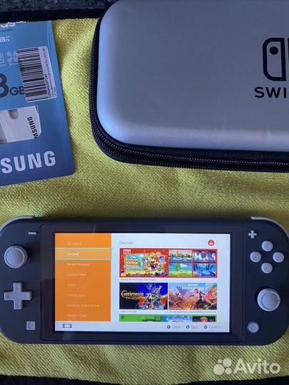 Nintendo switch lite прошитая
