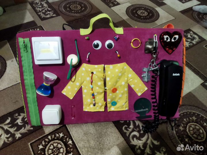 Бизиборд домик большой