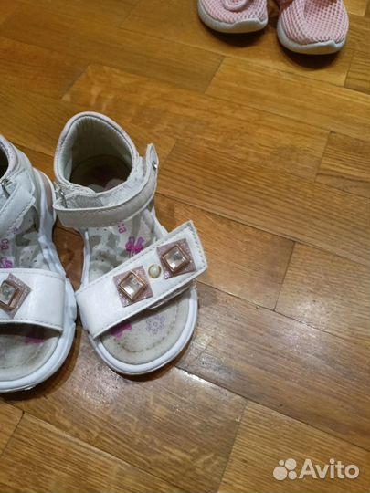 Сандали для девочки размер 25
