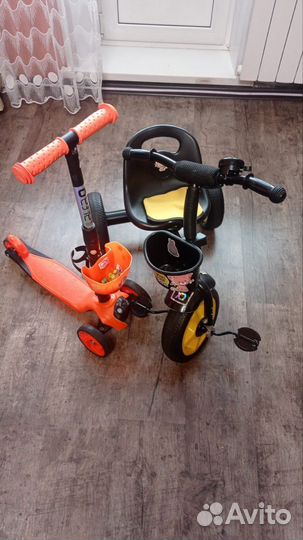 Детский трехколесный велосипед