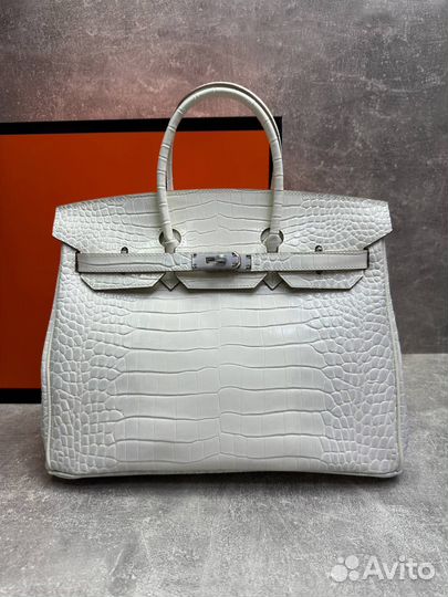 Женская сумка Hermes Birkin 35 Crocodile