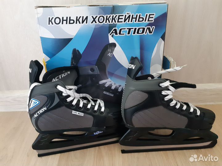 Мужские хоккейные коньки, размер 36-39