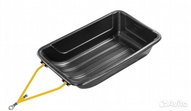 Сани-волокуши С-7 обвязкой снегохода мотособаки