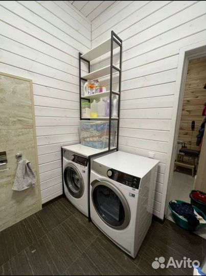 Стеллаж для стиральной машины лофт