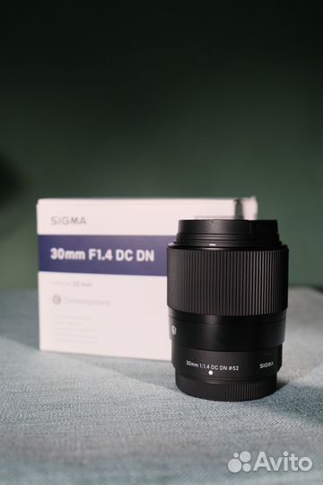 Объектив sigma AF 30 mm f/1.4 DC DN for fujifilm X