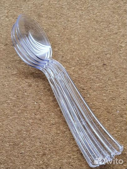 Ложка чайная одноразовая 130мм прозрачная