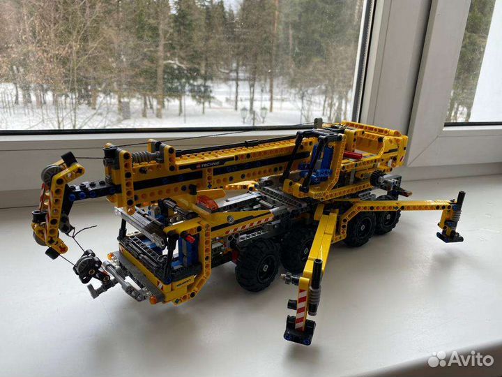 Lego Technic Кран Тягач Вертолёт Картинг Бульдозер