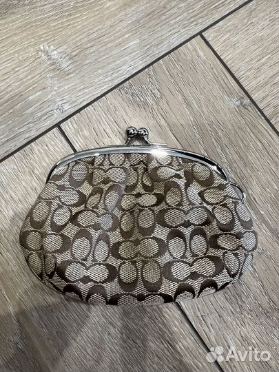 Монетница кошелек косметичка Coach