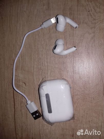 Airpods Pro+чехол+зарядный кабель