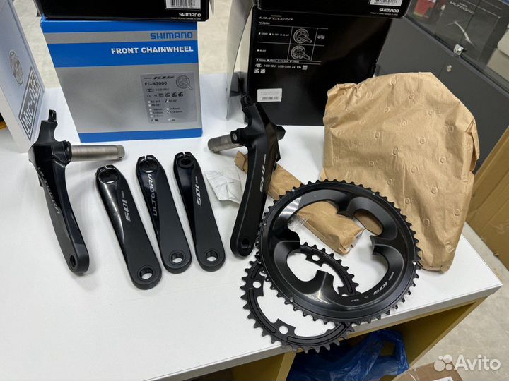 Система Shimano R8000 R7000 шатуны звезды дербан