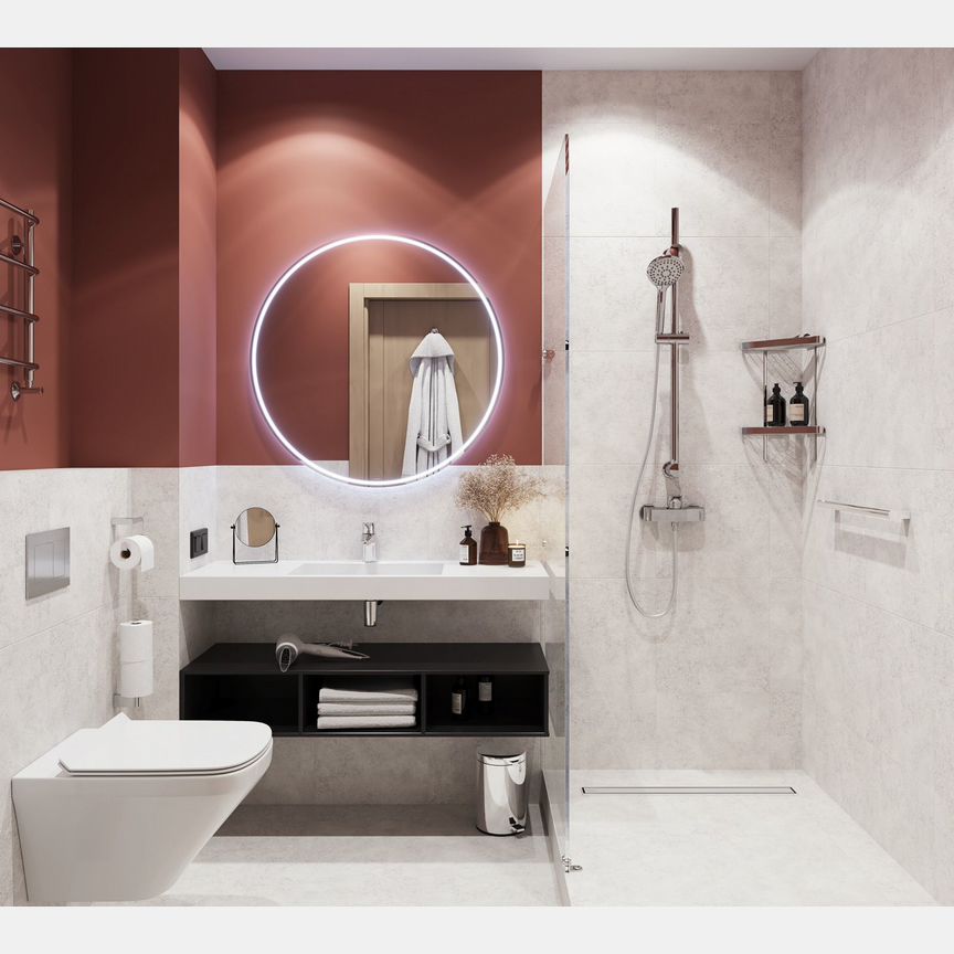 1-к. апартаменты, 46,4 м², 13/15 эт.