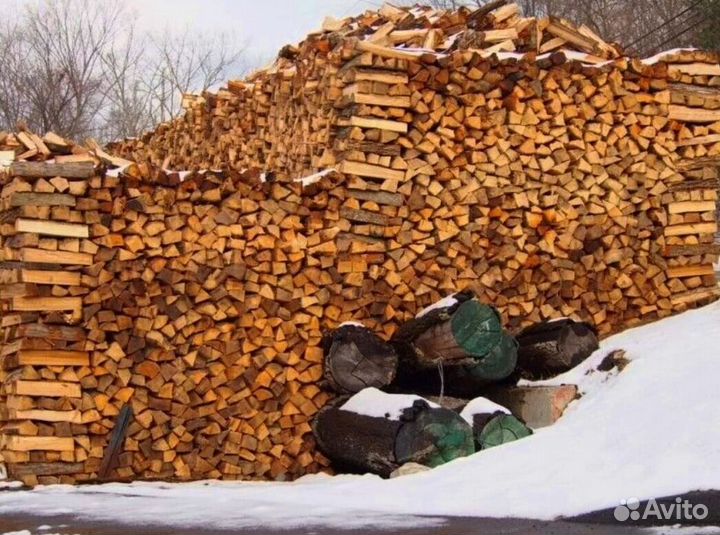 Дрова береза рубленные