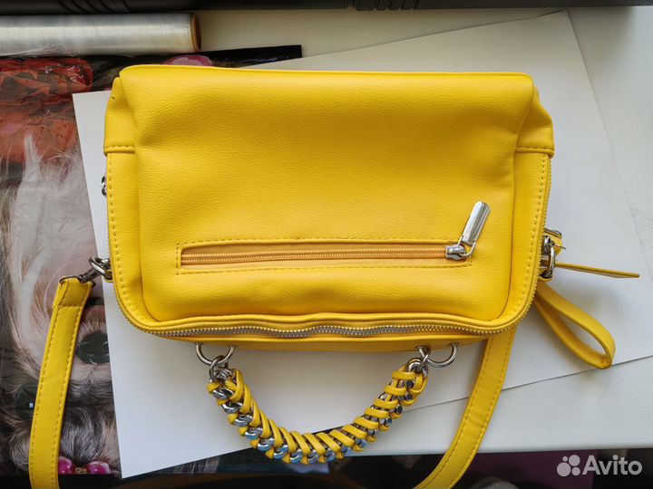 Сумка женская жёлтая