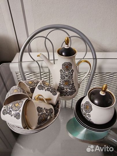 Кофейный сервиз СССР рига