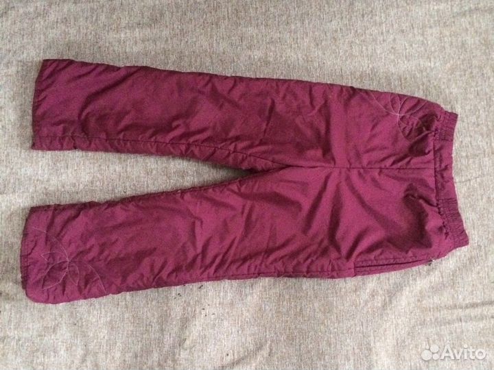 Теплые брюки