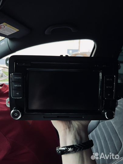 Магнитола volkswagen rcd