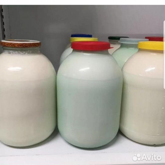 Молоко коровье домашнее