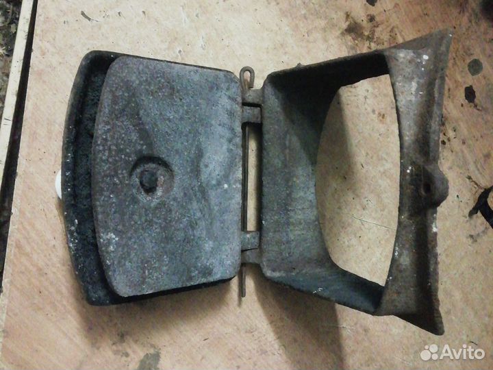 Чугунная дверца для печки бу