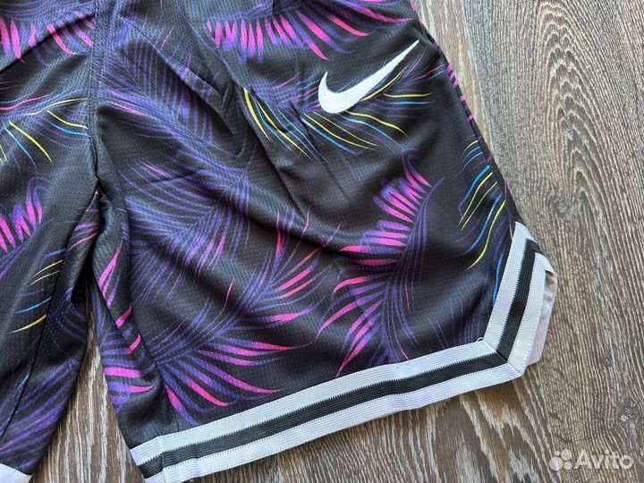 Шорты Nike Dri FIT фиолетовые