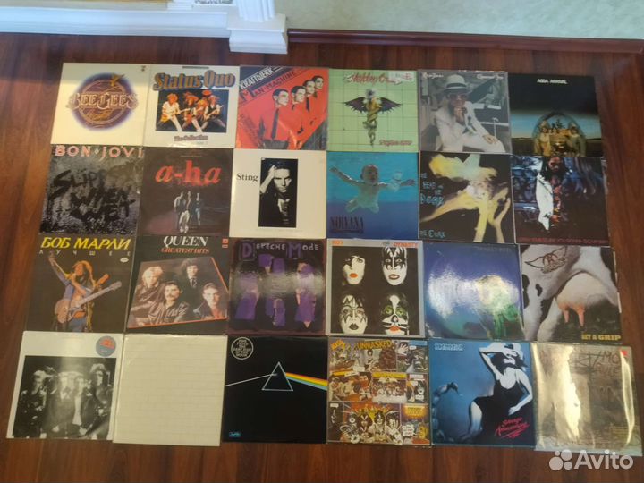 Виниловые пластинки Nirvana Depeche mode Sting