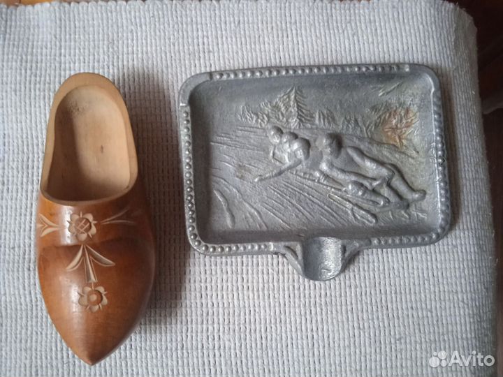 Сувенир башмачок и пепельница