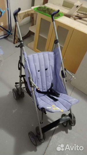 Прогулочная коляска трость бу