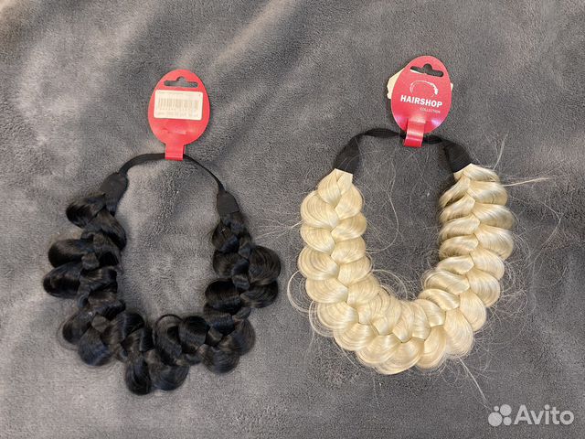Ободки коса на резинке