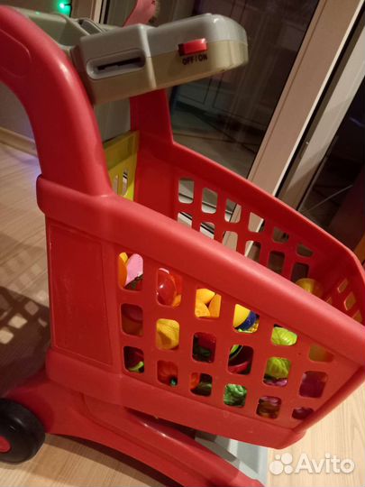 Тележка Smoby с продуктами